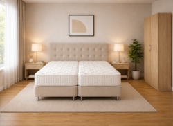 Σετ Κρεβατοκάμαρας Soft Beige Boxspring