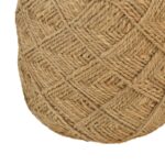 Σκαμπό Vladir Inart φυσικό 100% γιούτα 40x40x40εκ - Image 3
