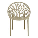 Πολυθρόνα Daren pakoworld pp σε cappuccino απόχρωση 59x60x79,5εκ - Image 5