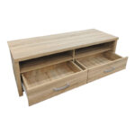 Έπιπλο τηλεόρασης Podizor pakoworld σε sonoma απόχρωση 120x45x42.5εκ - Image 3