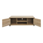 Έπιπλο τηλεόρασης Serank pakoworld σε sonoma απόχρωση 120x40x40εκ - Image 3