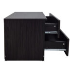 Κομοδίνο Athos pakoworld σε wenge απόχρωση 48x40x41.5εκ - Image 4