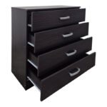 Συρταριέρα Athos pakoworld σε wenge απόχρωση 80x40x79εκ - Image 2