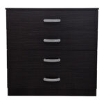 Συρταριέρα Athos pakoworld σε wenge απόχρωση 80x40x79εκ - Image 3