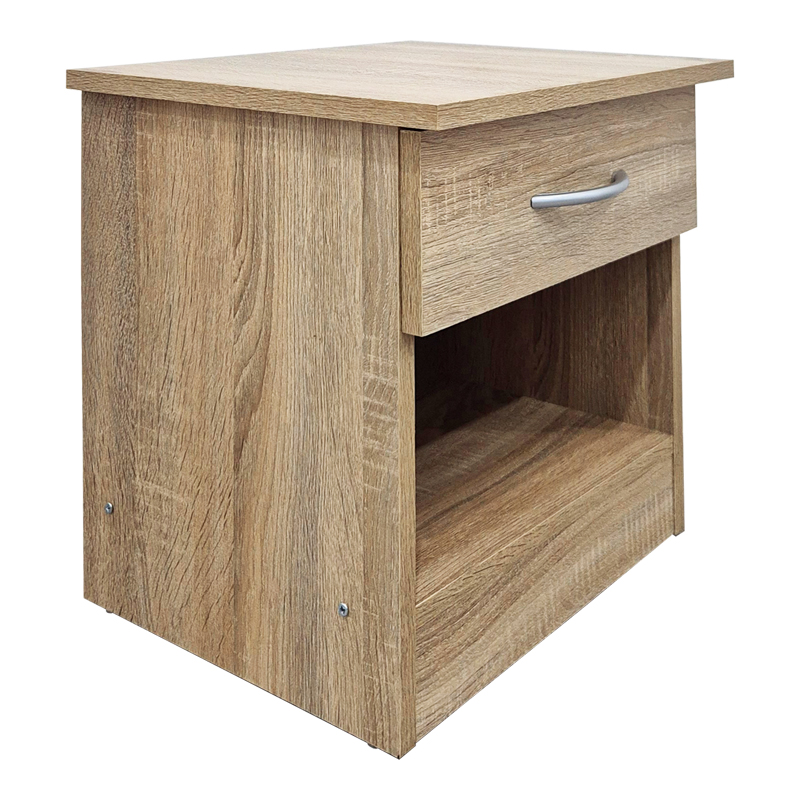 383-000125 Κομοδίνο Bedy pakoworld sonoma 40x34x42εκ