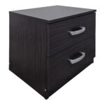 Σετ Κρεβατοκάμαρας Athos Wenge με Κρεβάτι 140x200εκ Σετ 3τεμ - Image 3