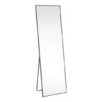 Καθρέπτης Moira pakoworld αλουμίνιο μαύρο 50x28x160εκ