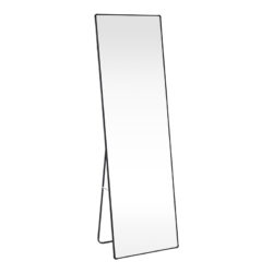 Καθρέπτης Moira pakoworld αλουμίνιο μαύρο 50x28x160εκ