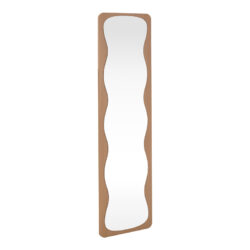 Καθρέπτης Jenia pakoworld mdf σε φυσική απόχρωση 40x40x160εκ