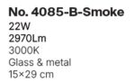 2970LM (4085-B-Smoke)