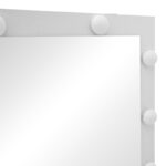 Τουαλέτα κρεβατοκάμαρας Vanity pakoworld με led λευκό 80x40x140εκ - Image 7
