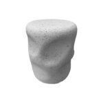 Σκαμπό Ardin pakoworld MGO λευκό Φ39.5x49.5εκ - Image 2