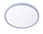 Inlight Πλαφονιέρα οροφής LED 60W 3CCT (by switch on base) σε ασημί απόχρωση D:75x2
