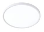 Inlight Πλαφονιέρα οροφής LED 60W 3CCT (by switch on base) σε λευκή απόχρωση D:75x2
