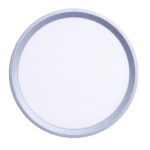 Inlight Πλαφονιέρα οροφής LED 32W 3CCT (by switch on base) σε ασημί απόχρωση D:40x2