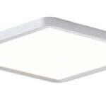 InLight Πλαφονιέρα οροφής LED 40W 3CCT (by switch on base) από λευκό μέταλλο  D:50cm (42045-White)
