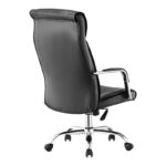 Καρέκλα γραφείου διευθυντή Biani pakoworld pu μαύρο 56x70x107-115εκ - Image 2
