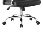 Καρέκλα γραφείου διευθυντή Biani pakoworld pu μαύρο 56x70x107-115εκ - Image 6