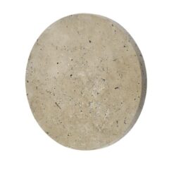 InLight Επιτοίχιο φωτιστικό γκρι από travertine marble LED 3.5W D:16cm (43068-B)