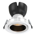 AI LUKA DOWNLIGHT ΜΑΥΡΟ ΑΛΟΥΜΙΝΙΟ ΜΕ ΜΟΝΟ ΑΙΣΘΗΤΗΡΑ & BLUETOOTH 30W RGBW 220-240V 24° Φ135x128mm