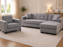 Σετ Σαλονιού Soft Living Grey