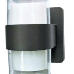 it-Lighting Athabasca LED 8W CCT Outdoor Wall Lamp Anthracite D:12cm (80203240)