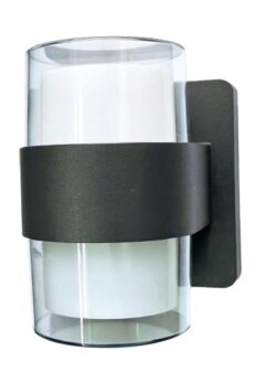it-Lighting Athabasca LED 8W CCT Outdoor Wall Lamp Anthracite D:12cm (80203240)