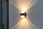 it-Lighting Athabasca LED 8W CCT Outdoor Wall Lamp Anthracite D:12cm (80203240) - Image 3