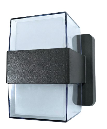 80203340 it-Lighting Louise LED 8W CCT Outdoor Wall Lamp Anthracite D:12cmx14cm (80203340)
