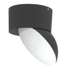 it-Lighting Wabash LED 7W 3CCT Outdoor Wall Lamp Black D:13cm (80208410)
