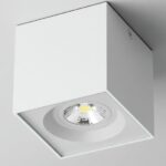it-Lighting Monument 1xGU10 Outdoor Down Wall Lamp White D:8cm (80301024)