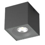 it-Lighting Monument 1xGU10 Outdoor Down Wall Lamp Anthracite D:8cm (80301044)