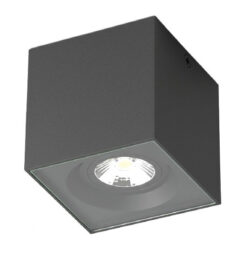 it-Lighting Monument 1xGU10 Outdoor Down Wall Lamp Anthracite D:8cm (80301044)