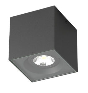 it-Lighting Monument 1xGU10 Outdoor Down Wall Lamp Anthracite D:8cm (80301044)