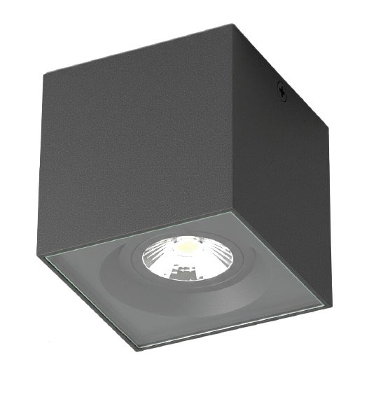 80301044 it-Lighting Monument 1xGU10 Outdoor Down Wall Lamp Anthracite D:8cm (80301044)