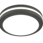 it-Lighting Klamath LED 36W 3CCT Outdoor Ceiling Light Anthracite D:30cmx5