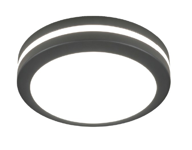 80301140 it-Lighting Klamath LED 36W 3CCT Outdoor Ceiling Light Anthracite D:30cmx5