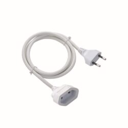 ΠΡΟΕΚΤΑΣΗ ΛΕΥΚΗ ΚΑΛΩΔΙΟΥ 10Α H05VV-F 2X1MM2 IP20 5m