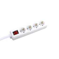 ΠΟΛΥΠΡΙΖΟ 4 ΣΟΥΚΟ ΑΣΦΑΛΕΙΑΣ ΜΕ ΔΙΑΚΟΠΤΗ 16A IP20 ΜΕ ΚΑΛΩΔΙΟ H05VV-F 3X1.5MM2 5m