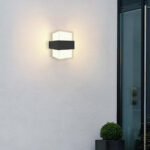 it-Lighting Louise LED 8W CCT Outdoor Wall Lamp Anthracite D:12cmx14cm (80203340) - Image 3