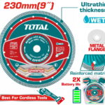 TOTAL ΕΠΑΓΓ. ΔΙΑΜ/ΣΚΟΣ ΥΓΡΑΣ ΚΟΠΗΣ 230 Χ 22.2mm Χ 2.4mm ΛΕΠΤΟΣ (TAC2152301)