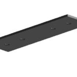 InLight Σύνδεσμος για μαγνητική ράγα 220V σε μαύρη απόχρωση (TCΜ2007)