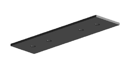 TCM2007 InLight Σύνδεσμος για μαγνητική ράγα 220V σε μαύρη απόχρωση (TCΜ2007)