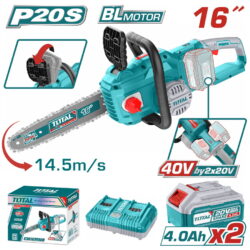 TOTAL ΣΕΤ ΕΠΑΓΓΕΛΜΑΤΙΚΟ ΑΛΥΣΟΠΡΙΟΝΟ ΜΠΑΤ. Li-ion 40V / 4Ah / 2 ΜΠΑΤΑΡΙΕΣ BL Motor (TGSLI401682)