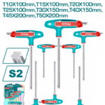 TOTAL ΕΠΑΓΓ. ΣΕΤ ΤΑΦ TORX 8ΤΕΜ Τ10-Τ50 (THHW80836)