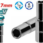 TOTAL ΚΑΡΥΔΑΚΙ ΕΞΑΓΩΝΟ ΜΑΚΡΙ 1/2" 17mm  (THTST12173L)