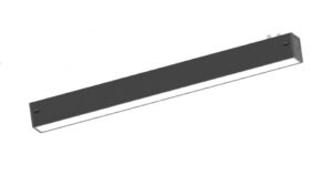 Inlight Γραμμικό Φωτιστικό LED 15W 3CCT 120° για μαγνητική Ράγα 220V  σε μαύρη απόχρωση D: 32