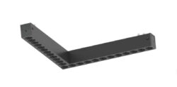 Inlight Γωνιακό γραμμικό φωτιστικό LED 20W