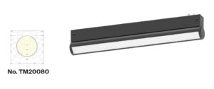 Inlight Γραμμικό Φωτιστικό LED 15W  3CCT 120°