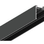 InLight Μαγνητική ράγα 220V με κάλυμμα μαύρη D:2m (TRM20012)